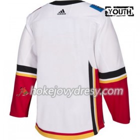 Dětské Hokejový Dres Calgary Flames Blank Adidas Bílá Authentic